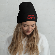 Load image into Gallery viewer, TEAM SAFETY Cuffed Beanie
