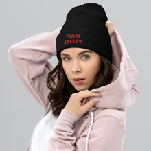 Load image into Gallery viewer, TEAM SAFETY Cuffed Beanie