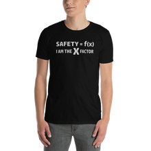 Load image into Gallery viewer, Safety=f(x) Unisex T-Shirt