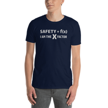 Load image into Gallery viewer, Safety=f(x) Unisex T-Shirt