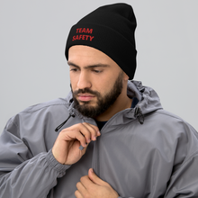 Load image into Gallery viewer, TEAM SAFETY Cuffed Beanie
